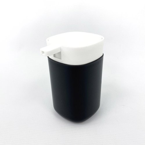 Dispenser jabón liquido cuadrado - Negro