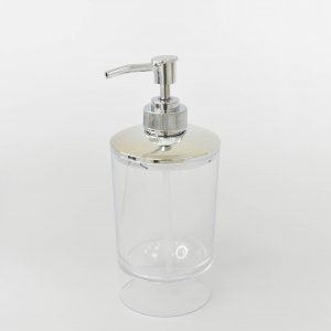 Dosificador de jabón liquido transparente