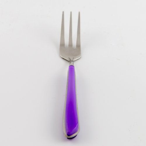 Set x6 tenedores copetin 15cm lila