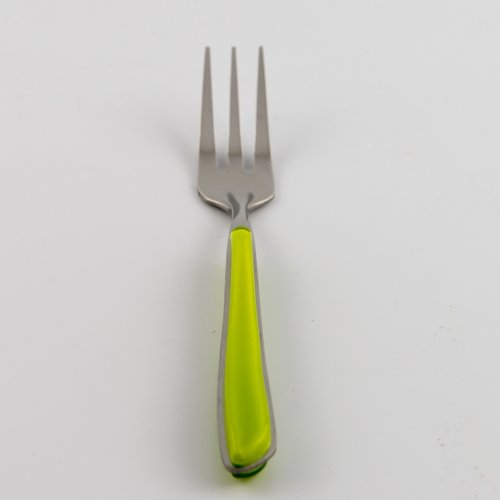 Set x6 tenedores copetin 15cm verde