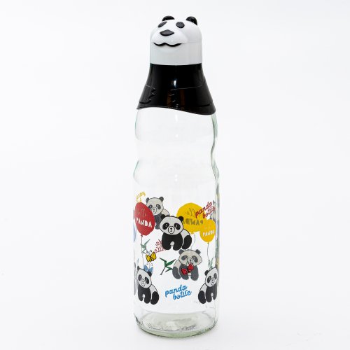 Botella para leche con tapa surtido 1lts - Panda