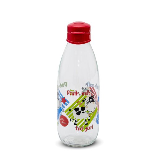 Botella para leche surtido 1lts