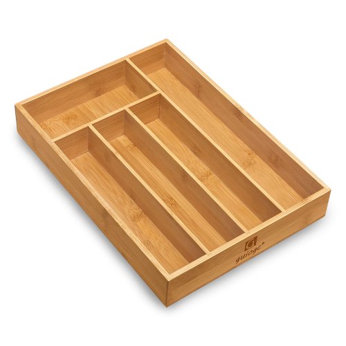 Cubiertero 5 divisiones 36x26cm - Bamboo -