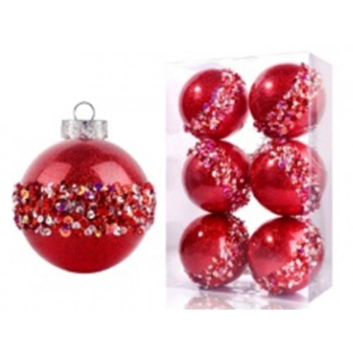 Set bolas cinturón perlas rojo - Ver medidas disponibles
