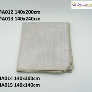 Mantel tramado de PVC (Ver colores y tamaños disponibles)