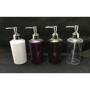 Set x12 dosificadores jabón líquido acrílico surtidos