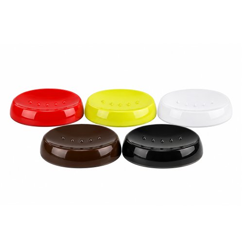 Set x12 jabonera oval acrílico surtidos