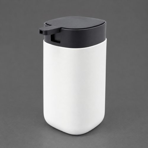 Dispenser de jabón liquido cuadrado - Blanco