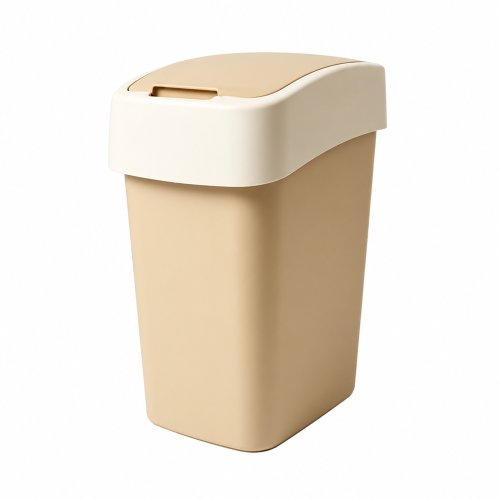 Cesto de basura 25L Beige