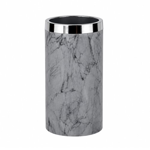 Porta cepillos simil mármol gris
