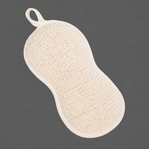 Esponja oval exfoliante para cuerpo 19x9,5cm
