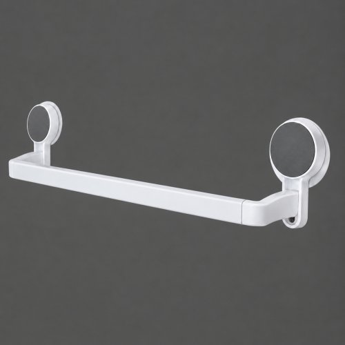 Barral de plástico para toalla 51cm autoadhesivo