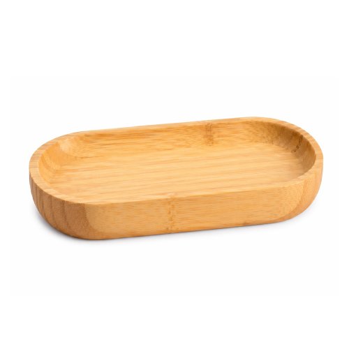 Bandeja oval profunda de bamboo 24x11,5x2cm