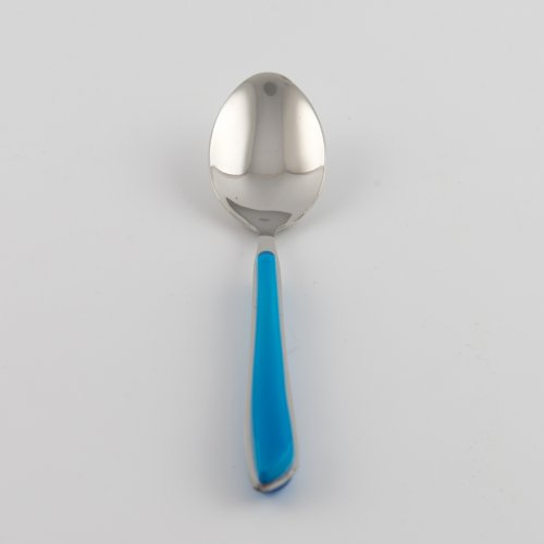 Set x6 cucharas para cafe azul