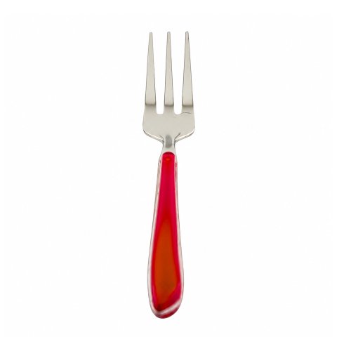 Set x6 tenedores copetin 15cm rojo