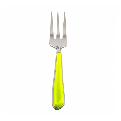 Set x6 tenedores copetin 15cm verde