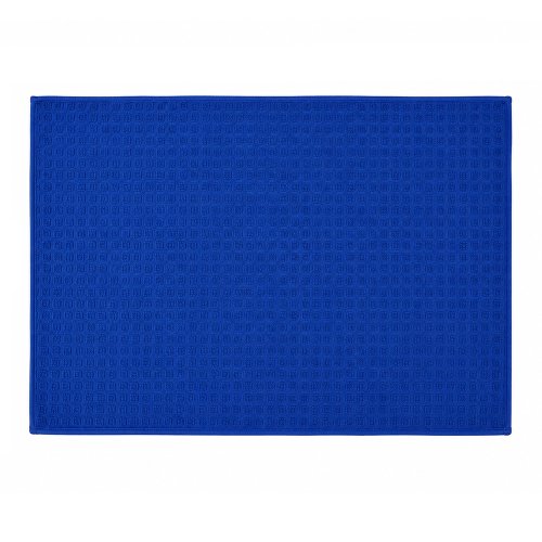 Paño secaplatos con cuadrados azul 38x51cm