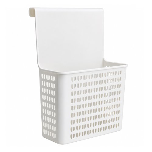 Organizador plástico para puerta blanco