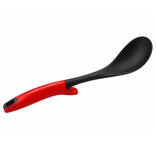 Cuchara rojo y negro