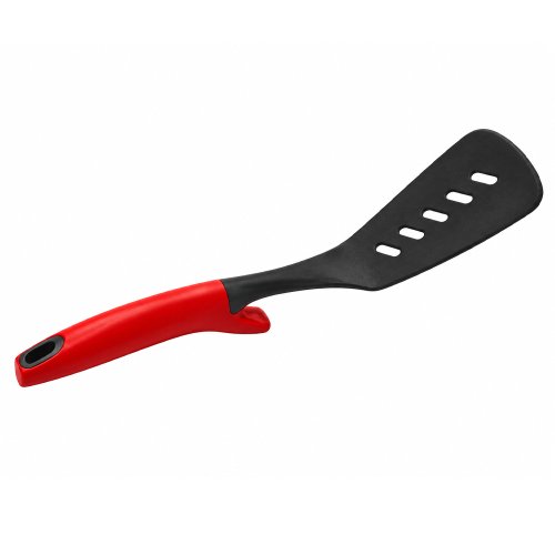 Espátula rojo y negro
