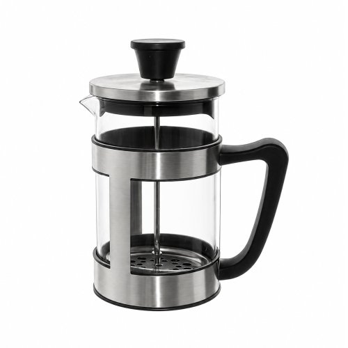 Cafetera de vidrio con acero satinado - Ver tamaños