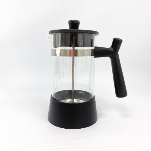 Cafetera de vidrio con base plástica Negra - Ver tamaños disponibles