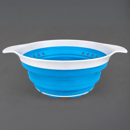 Colador plegable de silicona con asa surtido