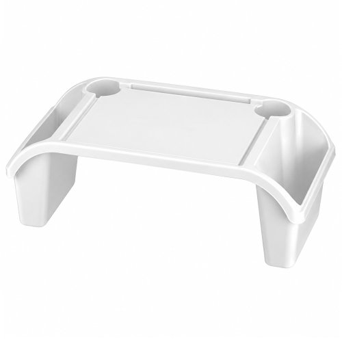 Bandeja de cama plástica blanca