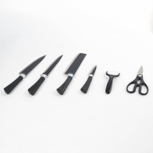 Set de cuchillas, tijera y pelapapas