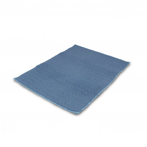Paño secaplato zigzag 35x50cm azul