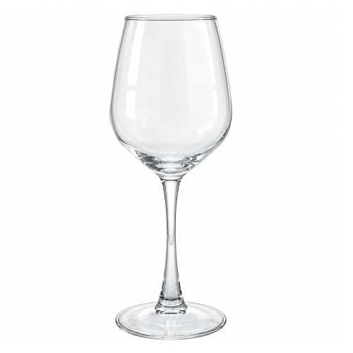 Set x6 copas de vino Bari transparentes 6,5x21cm 350ml de vidrio