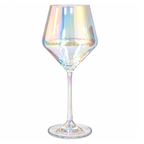 Set x6 copas vidrio perlado 445ml
