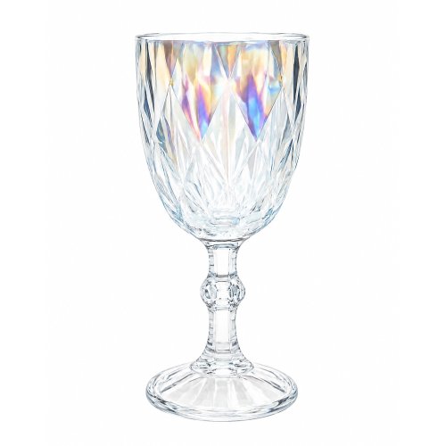 Set x6 copas vidrio perlado 330ml