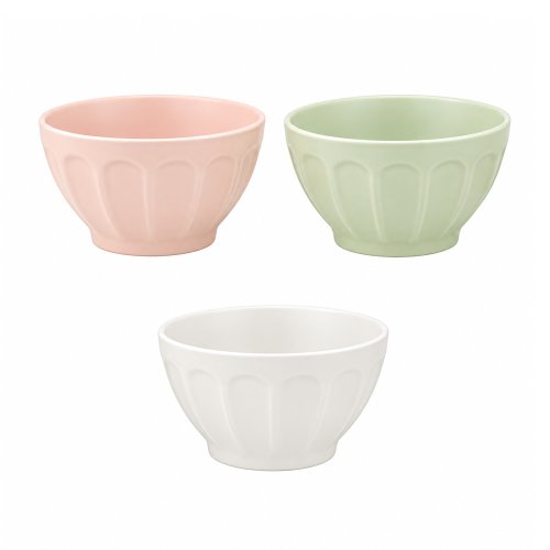 Set x6 bowls de cerámica colores surtidos