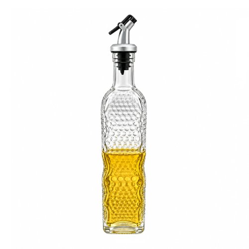 Aceitera de vidrio con puntos 500ml