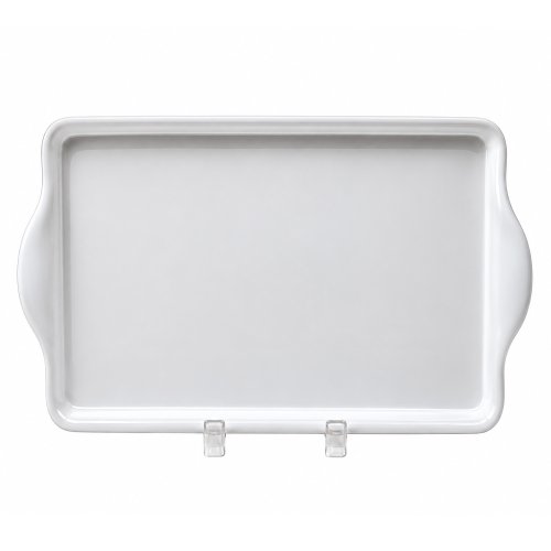 Bandeja melamina blanca con asa (Ver modelos disponibles)