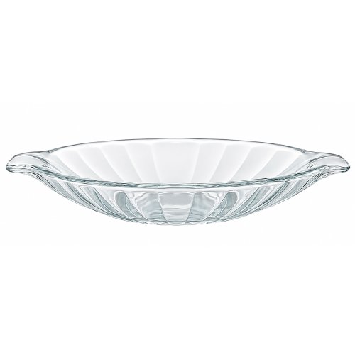 Set X6 Fuente Vidrio Oval 24,5X9,8Cm
