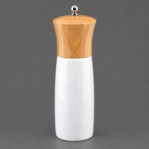 Molinillo madera, ceramica