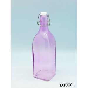 Botella vidrio 1lt (VER COLORES)