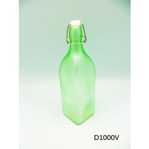 Botella vidrio 1lt - Verde