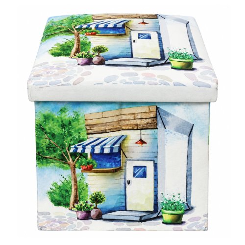 Caja de cuero con diseños