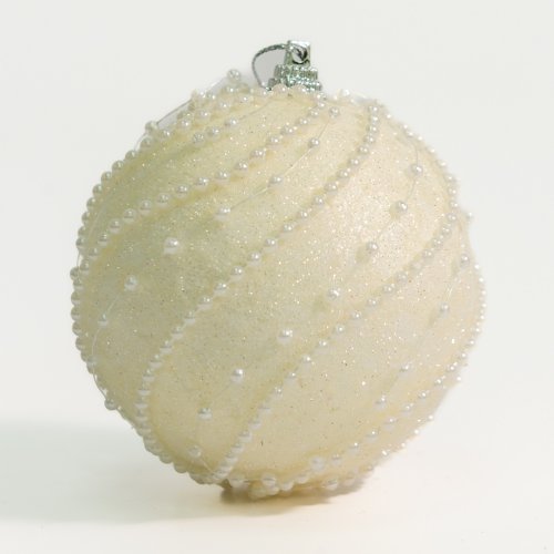 Set x3 bolas con guia de perlas blanca - Ver tamaños disponibles