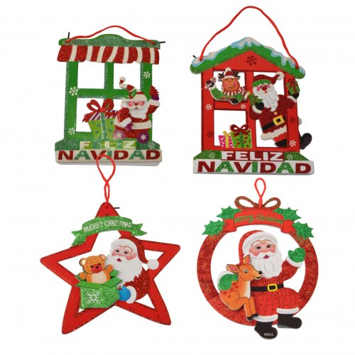 Set x4 figuras caladas surtidas polifan