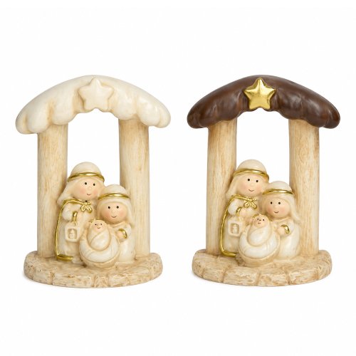Set x2 sagradas Flia res c/portal surt 6,5x4,5x7,5cm