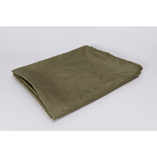 Mantel jackard c/hojas de tela - Ver tamaños disponibles