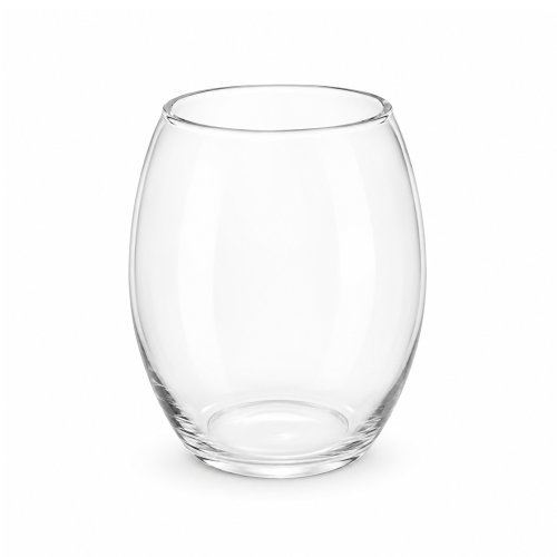 Florero transparente 14x15cm - Vidrio -