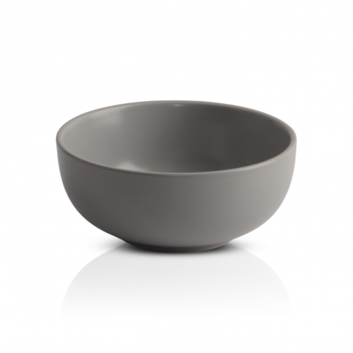 Set x6 bowls gris claro satinado 15,5x6,5cm